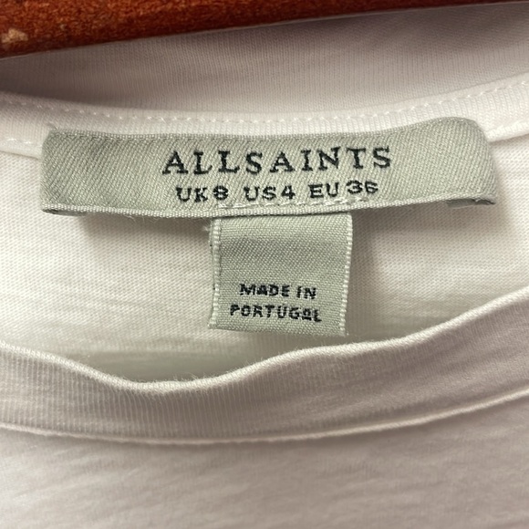 Allsaints Lorna Anna Tee, size small (4) - Picture 3 of 5